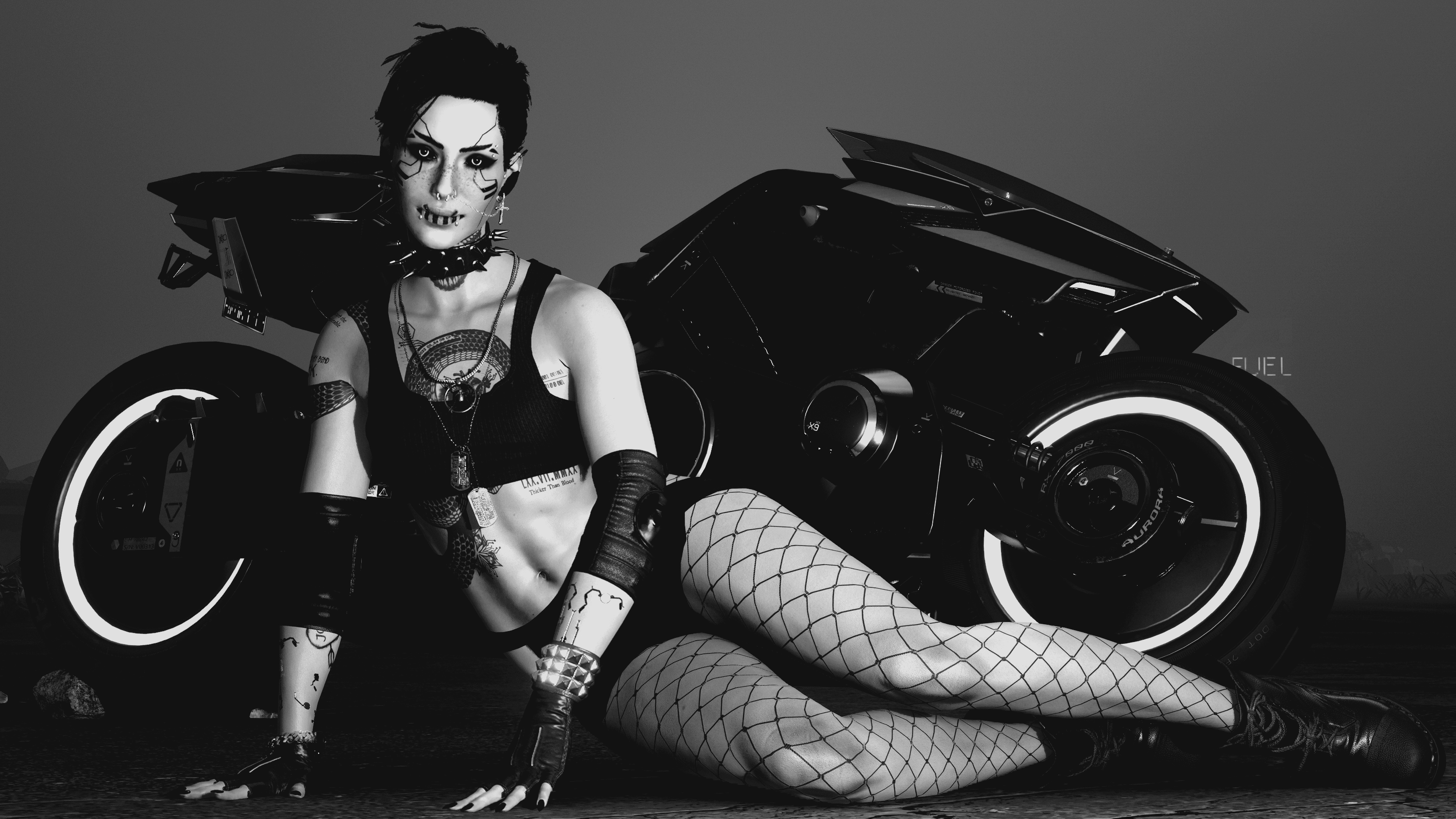 Cyberpunk 2077 by TheDigitalBard | Rain