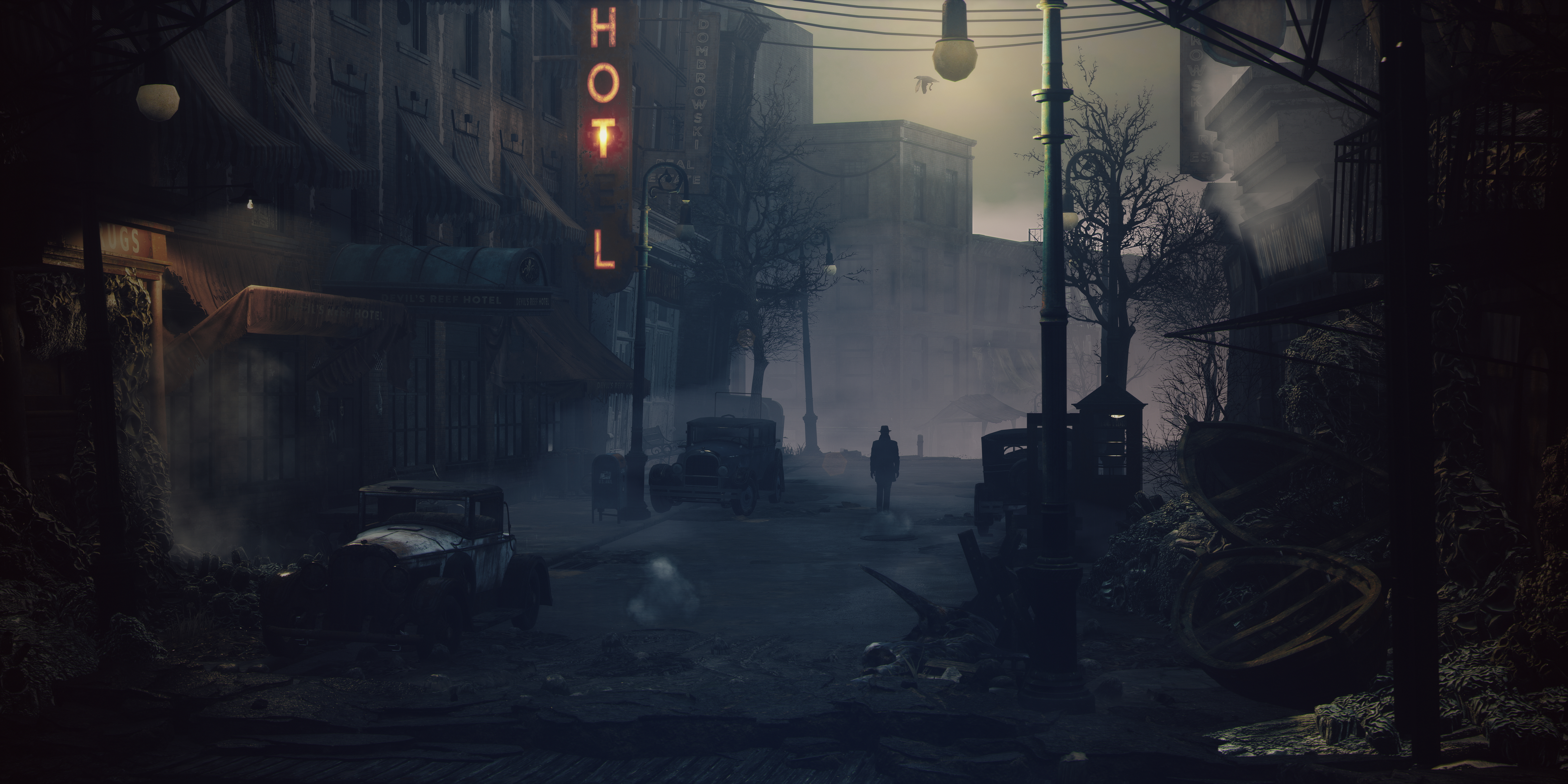 The Sinking city by K-Man