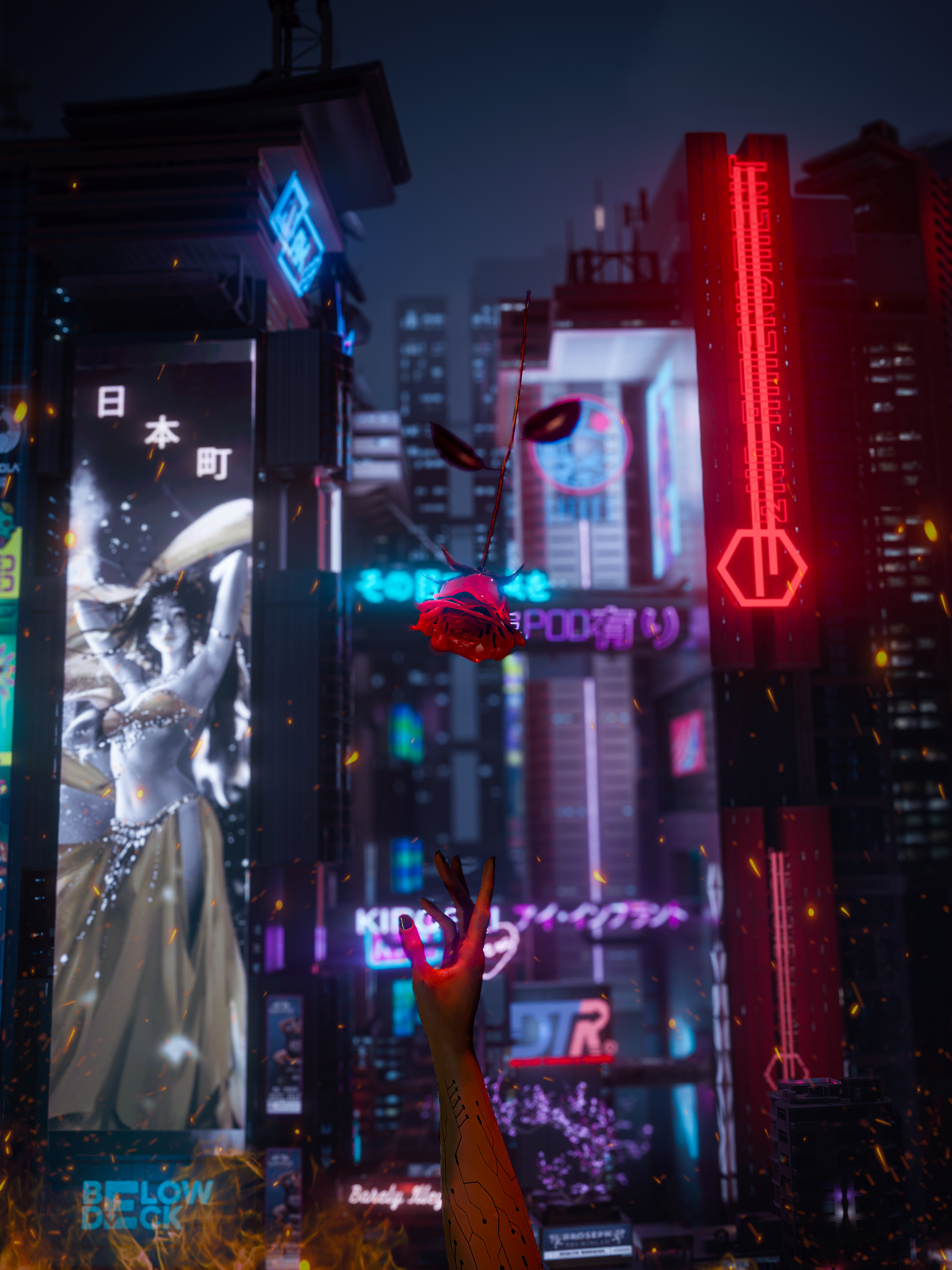 Cyberpunk 2077 by Dova