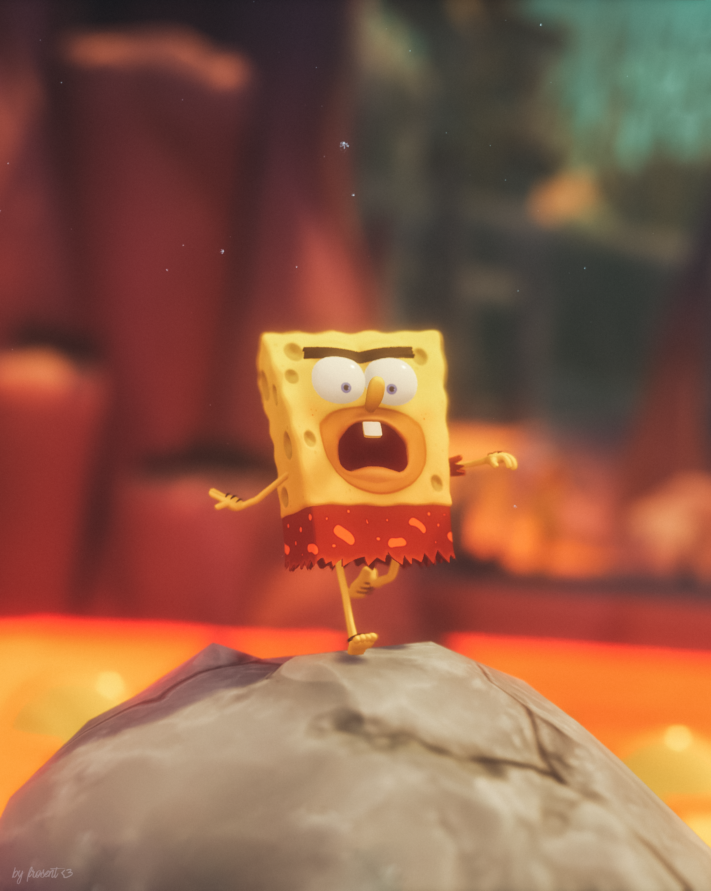 SpongeBob SquarePants The Cosmic Shake by fr0sent <3