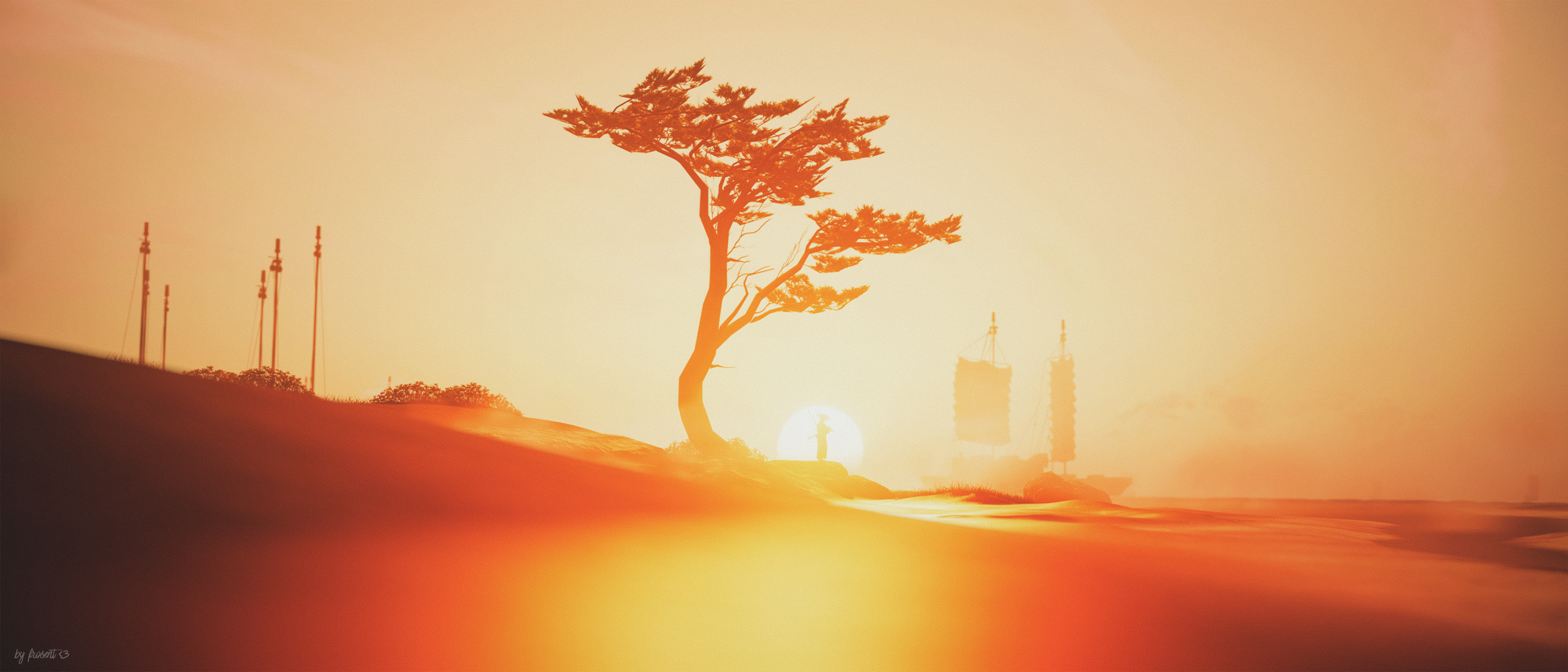 Ghost of Tsushima by fr0sent <3