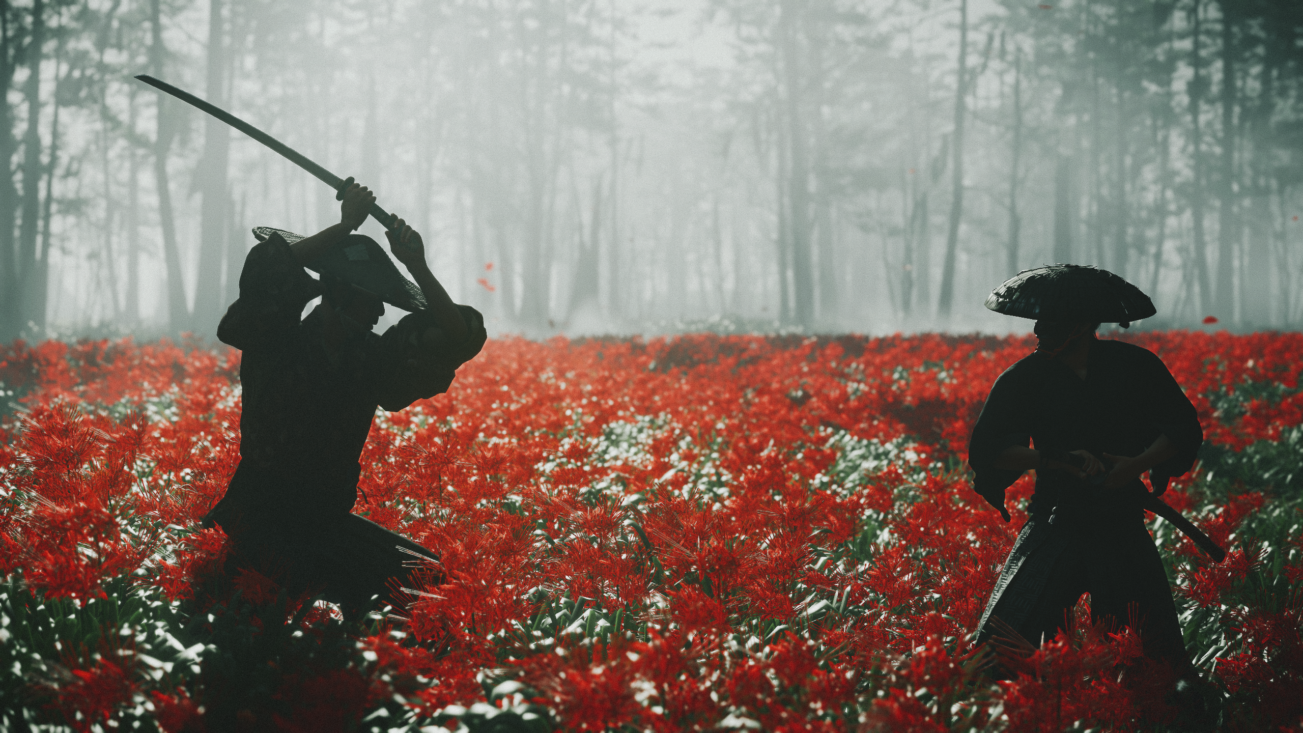 Ghost of Tsushima | duel among the spider lillies by jd121